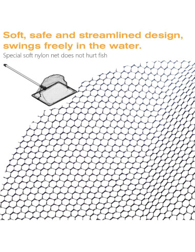 Red de Acuario SynHHergyx 35-71 cm Mango Extensible