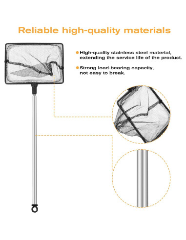 Red de Acuario SynHHergyx 35-71 cm Mango Extensible