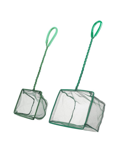 Red de Acuario Pawfly 4" y 6" con Mango Telescópico de Metal