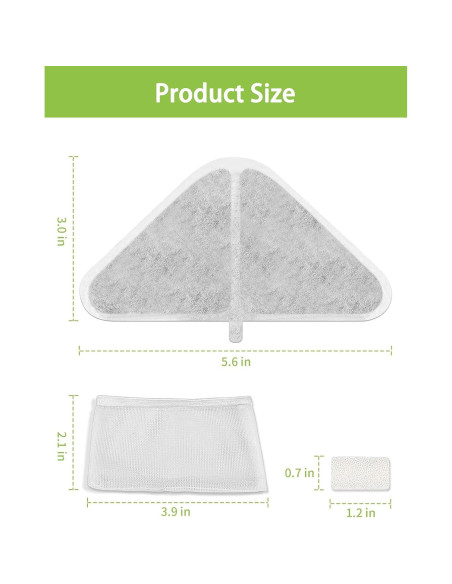 Filtros de Reemplazo SIBAYS para Fuente de Agua 6+6+6 Pack Filtros de Reemplazo SIBAYS para Fuente de Agua 6+6+6 Pack