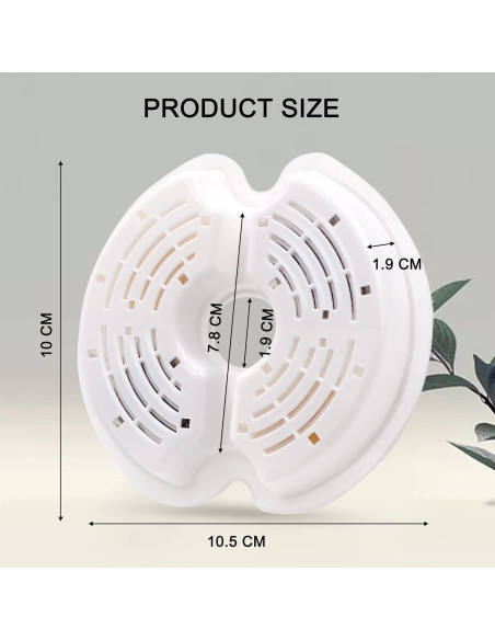 Filtros de agua para gatos Petilog - 8 unidades, 4 capas