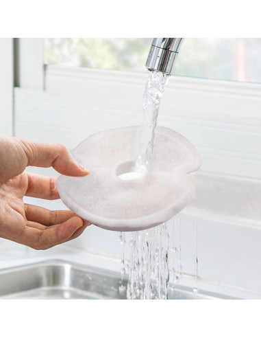 Filtros de agua para gatos Petilog - 8 unidades, 4 capas