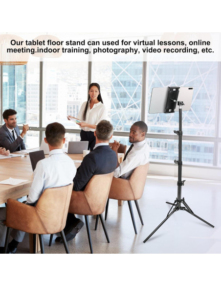 Soporte de trípode ajustable SAMHOUSING para tablet 4.7-13"