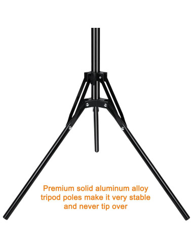 Soporte de trípode ajustable SAMHOUSING para tablet 4.7-13"