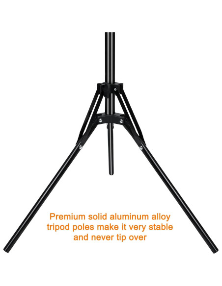 Soporte de trípode ajustable SAMHOUSING para tablet 4.7-13"