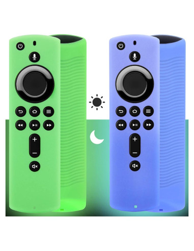 Funda de Control Remoto Firestick Pinowu Brilla en la Oscuridad