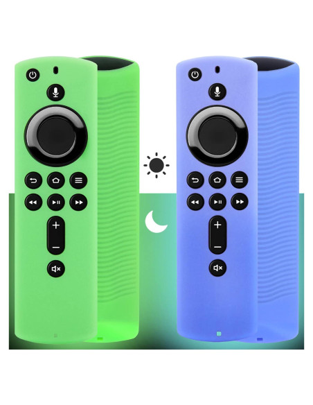 Funda de Control Remoto Firestick Pinowu Brilla en la Oscuridad