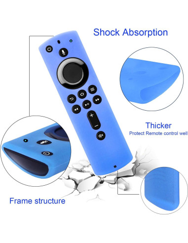 Funda de Control Remoto Firestick Pinowu Brilla en la Oscuridad