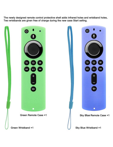 Funda de Control Remoto Firestick Pinowu Brilla en la Oscuridad