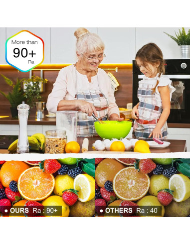 Tira de Luz LED COB Emitever 10M 3000K Regulable 24V