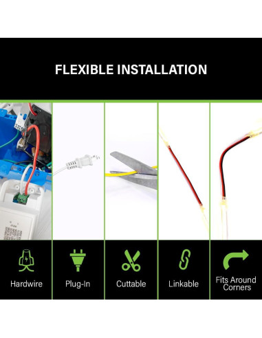 Luz de Tira LED 4.88m Feit Electric Dimmable 2950 Lúmenes 3000K