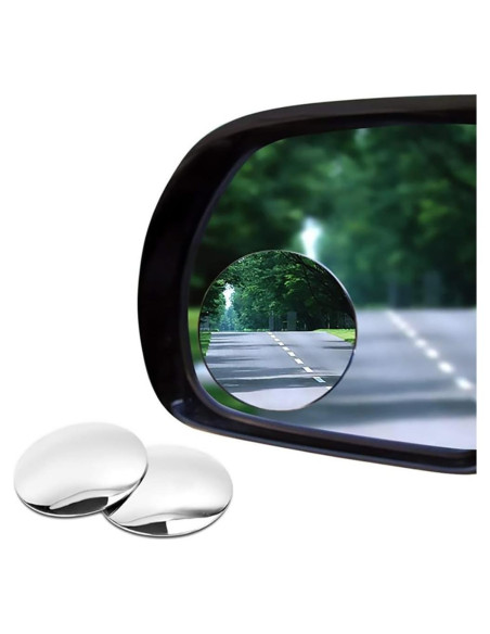 Espejo Convexo de Punto Ciego 2 Pulgadas Contraptions Esenciales