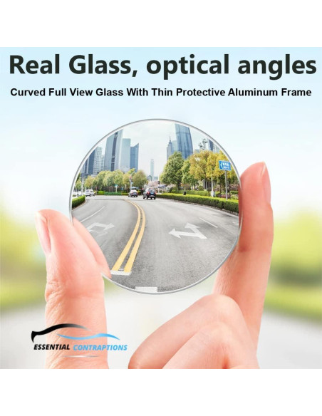 Espejo Convexo de Punto Ciego 2 Pulgadas Contraptions Esenciales