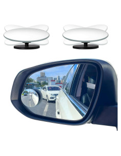Espejos Convexos de Punto Ciego POTAMERO 2" HD - Paquete de 2