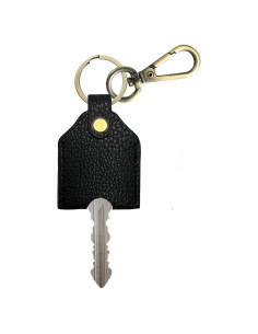 Funda de Llave de Cuero KARENSKEYS Negra Unisex