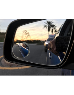 Espejo Convexo de Punto Ciego Ampper 2" HD - Paquete de 2 2