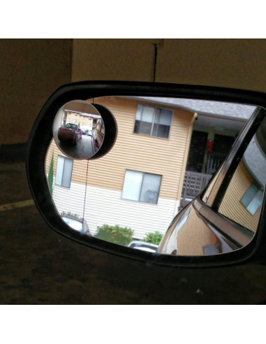 Espejo Convexo de Punto Ciego Ampper 2" HD - Paquete de 2