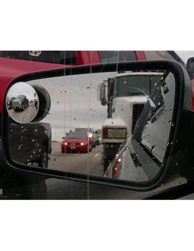 Espejo Convexo de Punto Ciego Ampper 2" HD - Paquete de 2