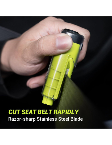 Cortador de Cinturón y Rompedor de Ventana SodaRide Verde