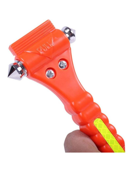 Kit de Seguridad Vehicular GoDeCho 4 Piezas Martillo y Cortador