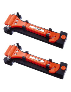 Martillo de Seguridad para Automóvil LOYMR 2 en 1 - Escape Rápido