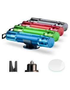 Rompeventanas de Emergencia COFSODI, Cortador de Cinturón 4 Colores