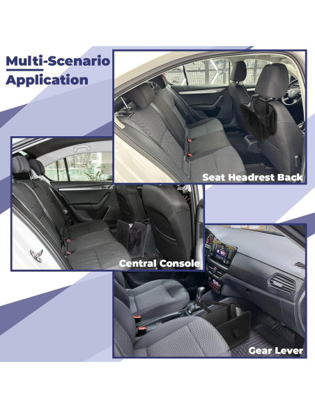 Basurero Plegable BFXM para Auto Impermeable 7.57L