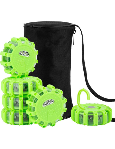 CICMOD Kit de Luces de Emergencia LED 6 Piezas Verde IP67 CICMOD Kit de Luces de Emergencia LED 6 Piezas Verde IP67