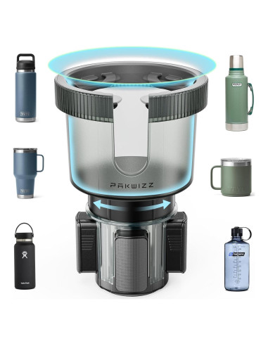 Soporte para Tazas de Coche PakWizz - Ajustable 2.8 a 4.0 cm