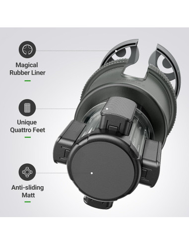 Soporte para Tazas de Coche PakWizz - Ajustable 2.8 a 4.0 cm