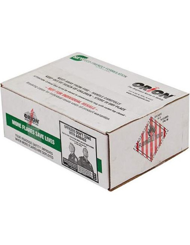 Faro de Seguridad Vial Rojo Orion - Paquete de 36 Unidades