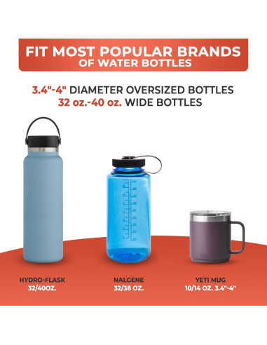 Expansor de Soporte para Tazas Smart Kup - Negro - Hasta 9.7 cm