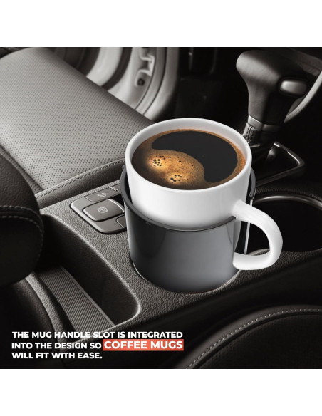 Expansor de Soporte para Tazas Smart Kup - Negro - Hasta 9.7 cm