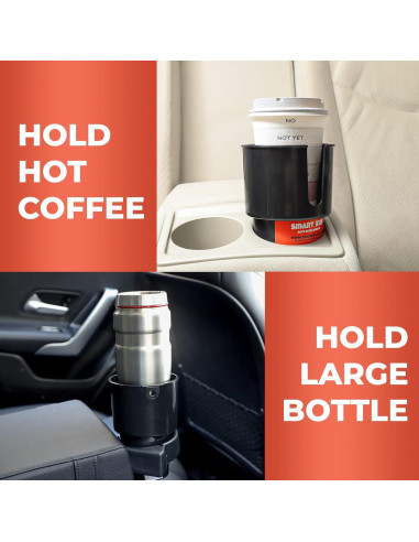 Expansor de Soporte para Tazas Smart Kup - Negro - Hasta 9.7 cm