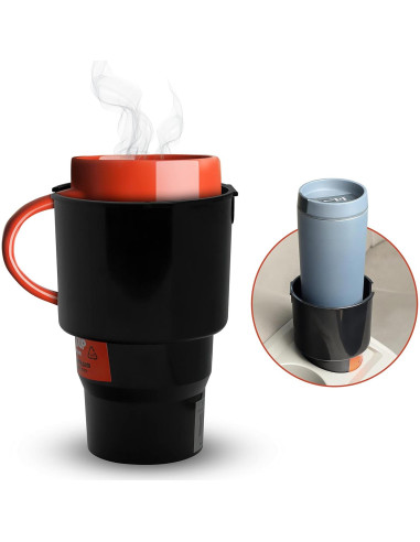 Expansor de Soporte para Tazas Smart Kup - Negro - Hasta 9.7 cm