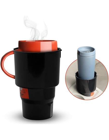 Expansor de Soporte para Tazas Smart Kup - Negro - Hasta 9.7 cm