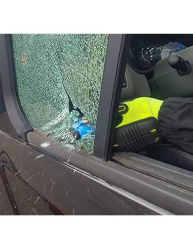 Herramienta de Escape Resqme 2-en-1 Cortador y Rompedor - Azul