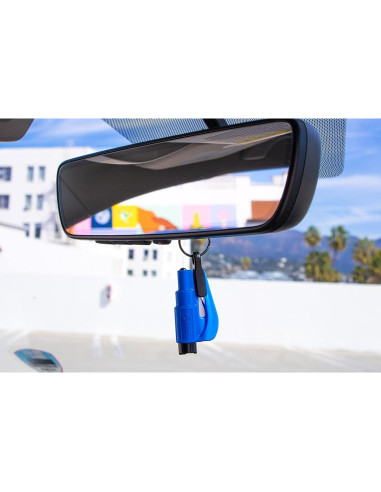 Herramienta de Escape Resqme 2-en-1 Cortador y Rompedor - Azul