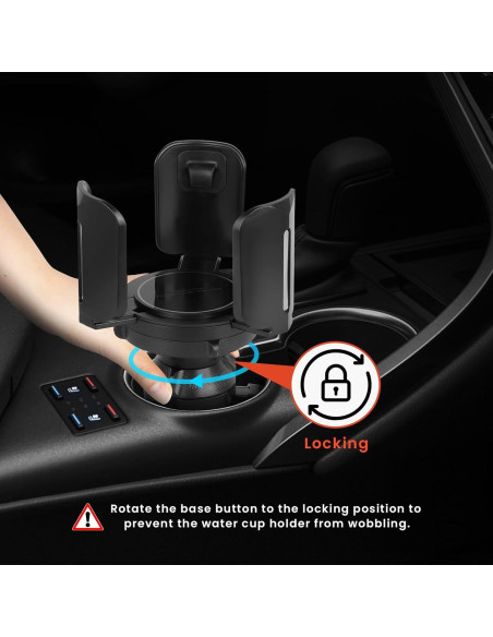 Expansor de Portavasos para Auto Octomo Ajustable 6.5-14 cm