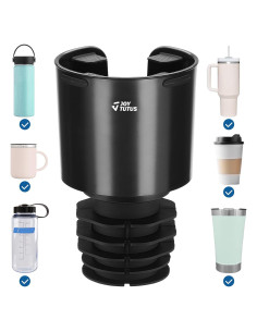 Expansor de Soporte para Tazas JOYTUTUS Grande Negro 3.4-4"