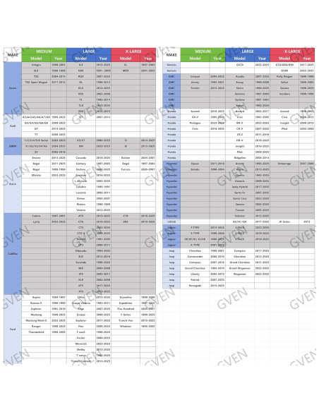 Sombra de Sol para Parabrisas Gven 2025 Protección UV Negro S Sombra de Sol para Parabrisas Gven 2025 Protección UV Negro S