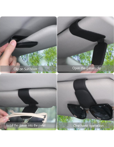 Soporte Magnético para Gafas de Sol CHOSMOYI Negro