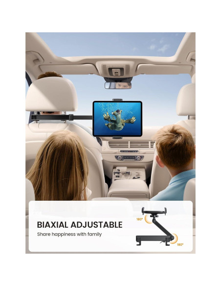 Soporte para Tableta en Reposacabezas Lamicall STCH01 - 4.7-13"