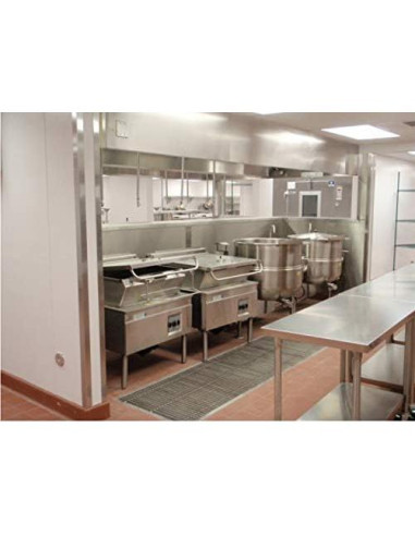 Protector de Esquina Acero Inoxidable CAPTIVE-AIRE 121.92 cm