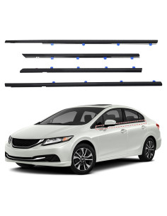 Moldura de Sellado para Ventana Honda Civic 2012-2015 Sedán