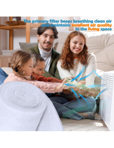 Filtro de Ventilación de Aire HunnmingRe 120x46 cm Poliester