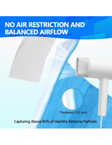 Filtros de Ventilación de Aire Demiwise 12x120 cm MERV 8