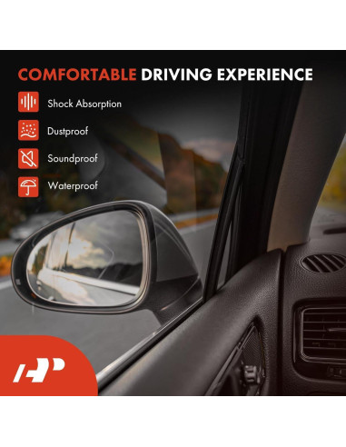 Sello de Burlete de Puerta A-Premium Frontal Izquierdo para Chevrolet y GMC