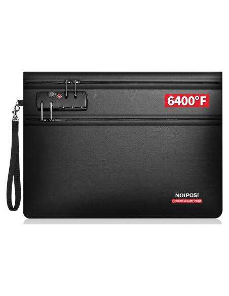 Bolsa Ignífuga Noiposi 6400F con Doble Cierre y Aislamiento