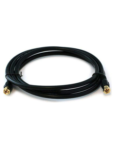 Cable Coaxial RG6 Monoprice 1.83m Cuádruple Blindaje 75 Ohm